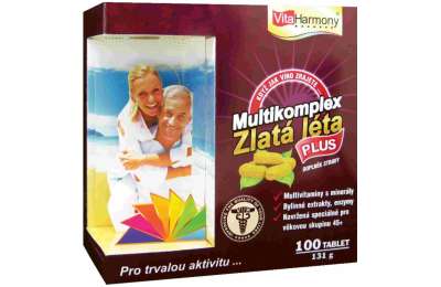 VITAHARMONY Multikomplex Zlata leta 100 tabl